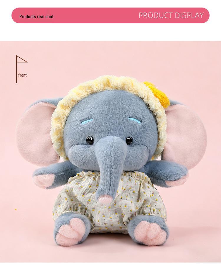 Healing Elephant Magnetic Plush Doll - Baby & Children Gift for Birthdays