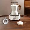 Chuanbao Dubbelkleps Moka Pot Koffiezetapparaat Set