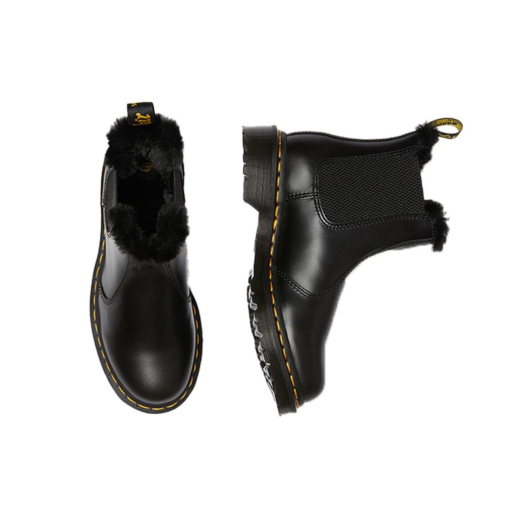 Dr. Martens 2976 Leonore Short Chelsea Boots Women Boots Black 26332021