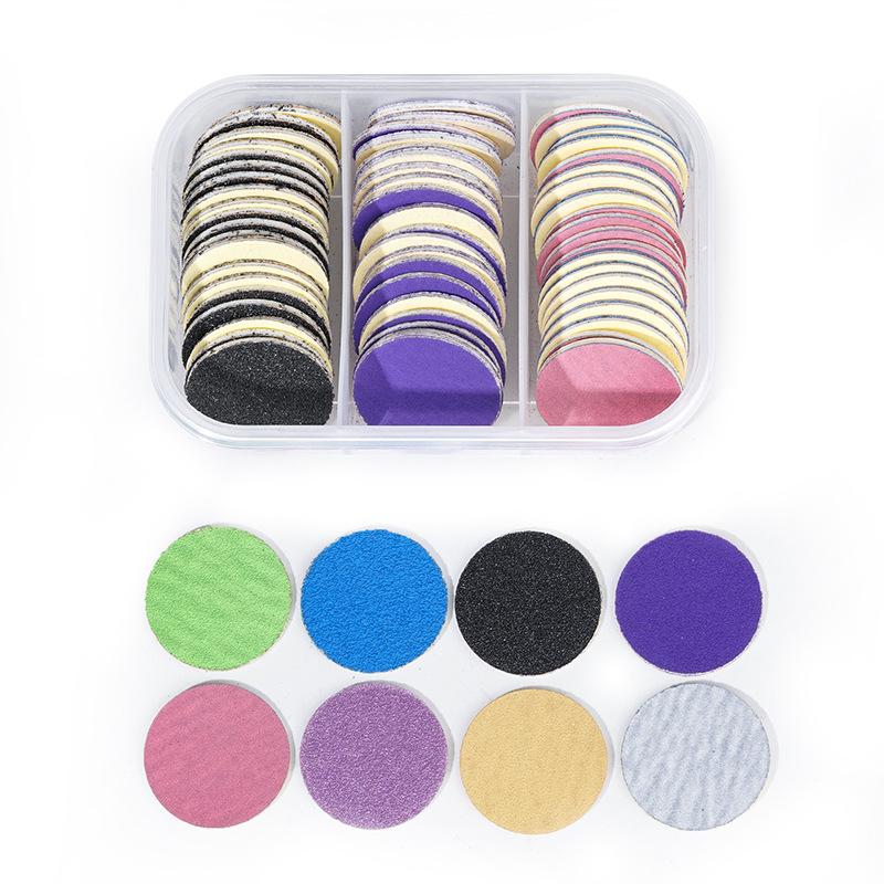 25 MM Pedicure Disc With Replaceable Sanding Paper Set For Calluses Removal Electric Universal Foot Files Dead Skin Cleaner Tool