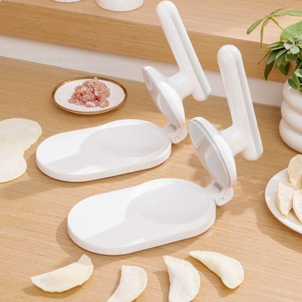 Food-grade Plastic Dumpling Press Mold Manual Wonton Skin Pressing Tool  for Restaurant