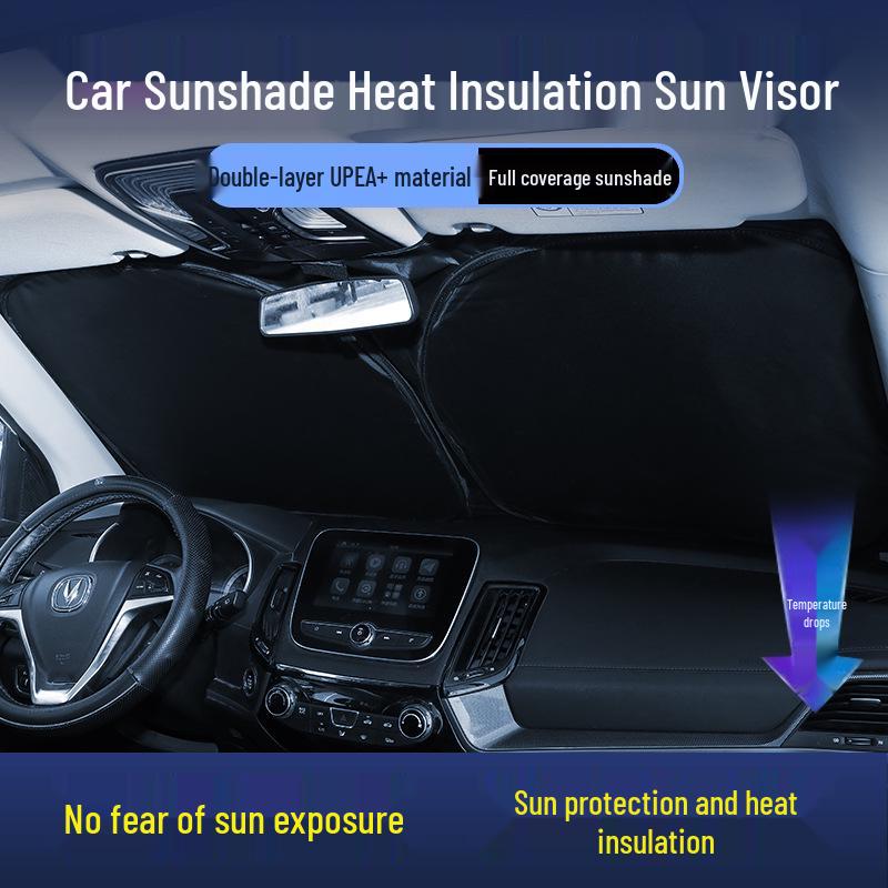 Free Cruiser Car Sunshade - Front Windshield Sun Protection
