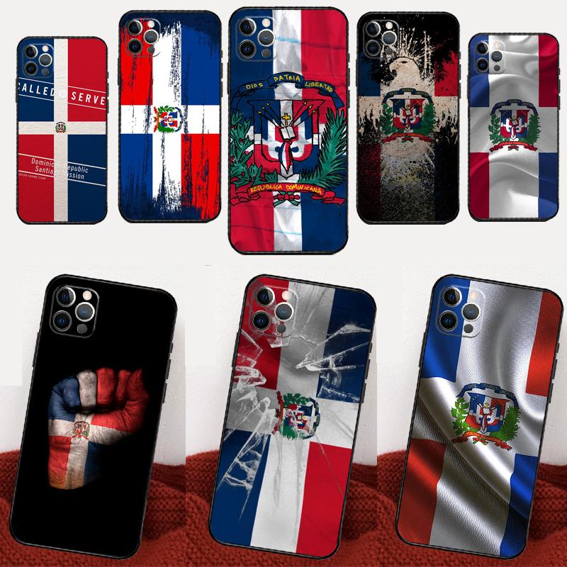 Dominican Republic Flag For Huawei Nova 11i 12i 12s 8i 9 10 SE Y60 Y61 Y70 Y90 Y72 Y73 Y91 P60 Pro P40 P30 Lite Case