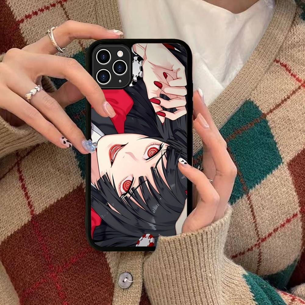 

Anime Kakegurui Jabami Yumeko Phone Case Silicone PC+TPU For For IPhone 11 12 13 14 15 16 Plus Pro Max Cover iPhone 15