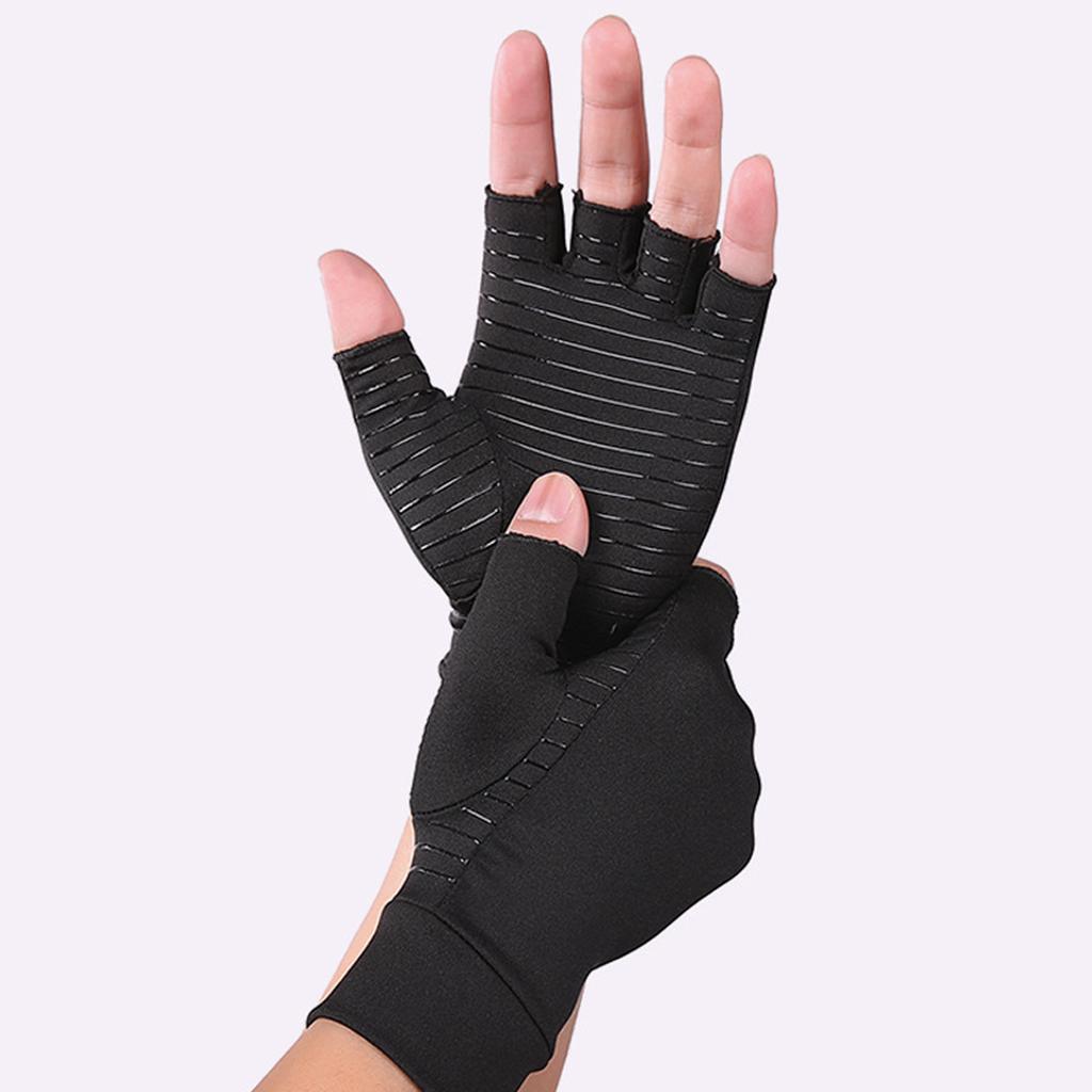 Magnetic Therapy Gloves for Arthritis Pain Relief Compression Wrist Support Hand Guard for Cycling Sports