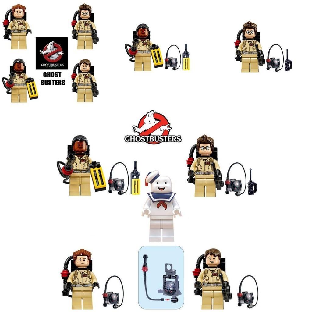 DIY Ghostbusters Minifiguren Bausteine Spielzeug-Set Sicher und Lustig!