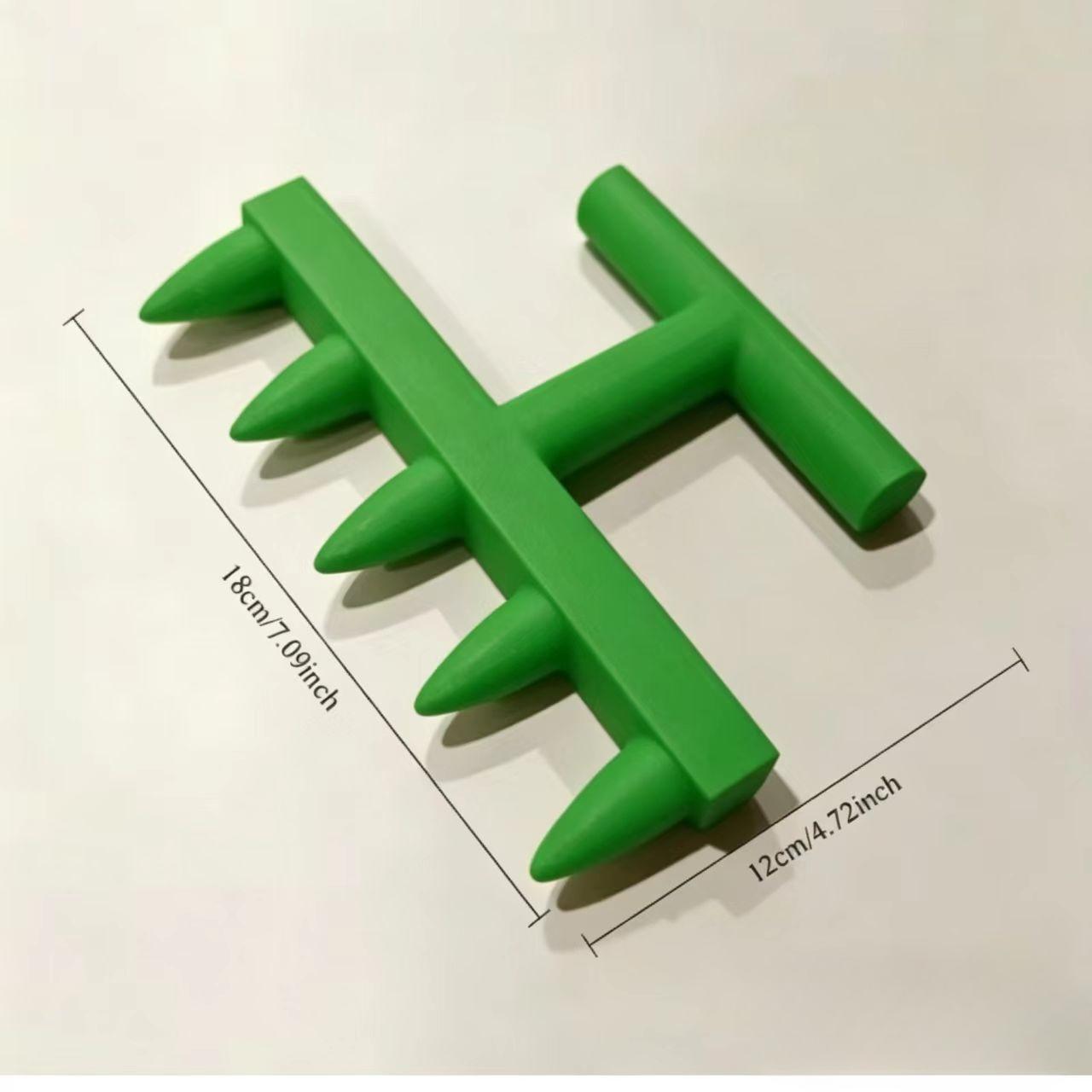 

Precision Hole Punch Seeder for Balcony Garden – Easy Veg & Flower Seedling Sowing Tool. зелёный