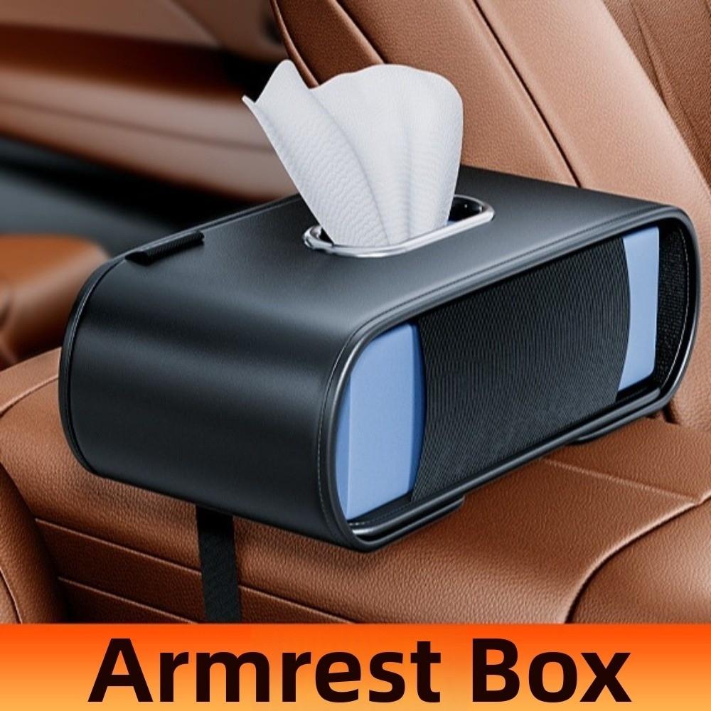 Easy Install Tissue Holder Durable Paper Towel Organizer Car Tissue Box Car Interior
