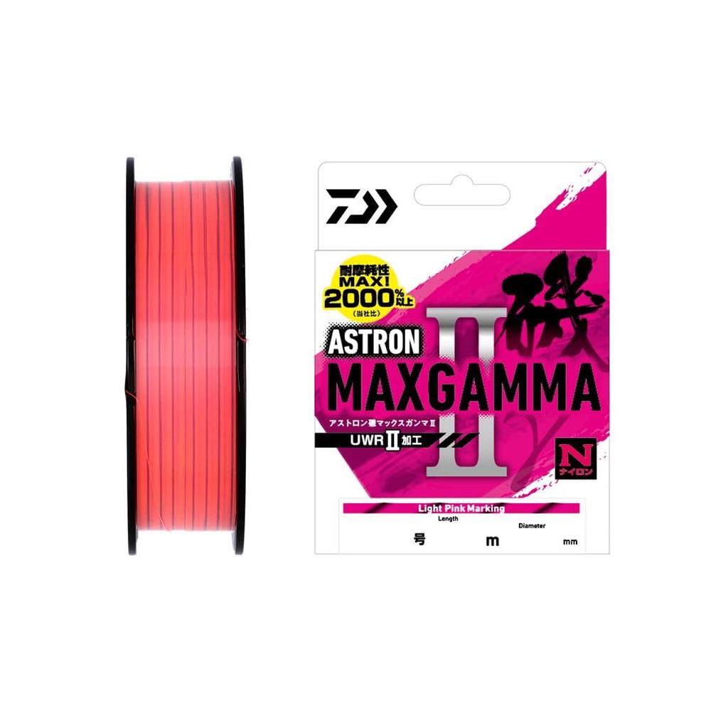 Daiwa Astron Iso MAX Gamma II Nylon Line, 150m, 2.75 LPM (Light Pink Marking)
