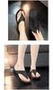 Women's Beach Wedge Heel Flip-Flops: Soft Sole, Waterproof, Non-Slip, Thick Sole, Summer Thong Sandals