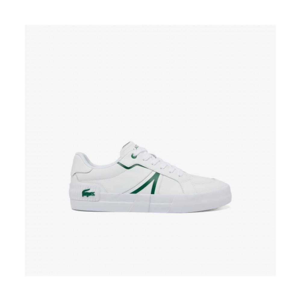 

Lacoste Кроссовки мужские L004 [Бело-зеленые] 250