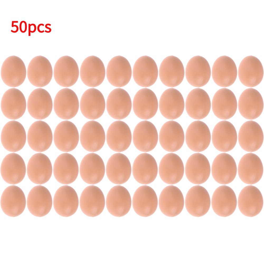 Plastic Eggs Chicken House Small Fake Eggs Simulation Graffiti Eggs Dummy Egg Hen Poultry Chicken Prank Eggs Nest Egg Painting