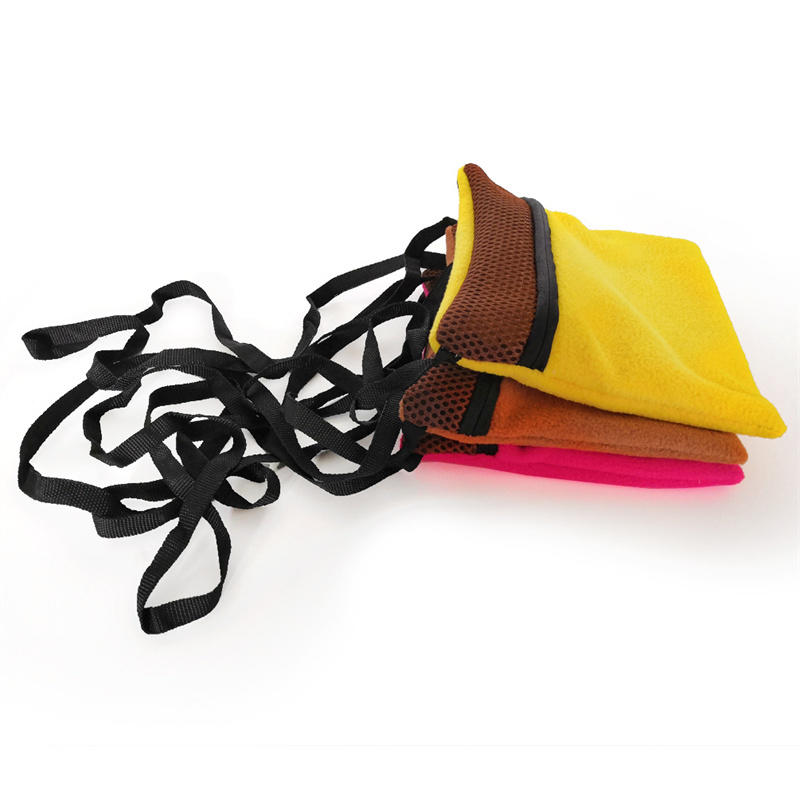 1pc Small Pet Carrier Bag Hamster Harness Bag Hamster Sleeping Bag Double Layer Plush Warm Comfortable Winter Supplies Suitable for Hamsters Gerbils