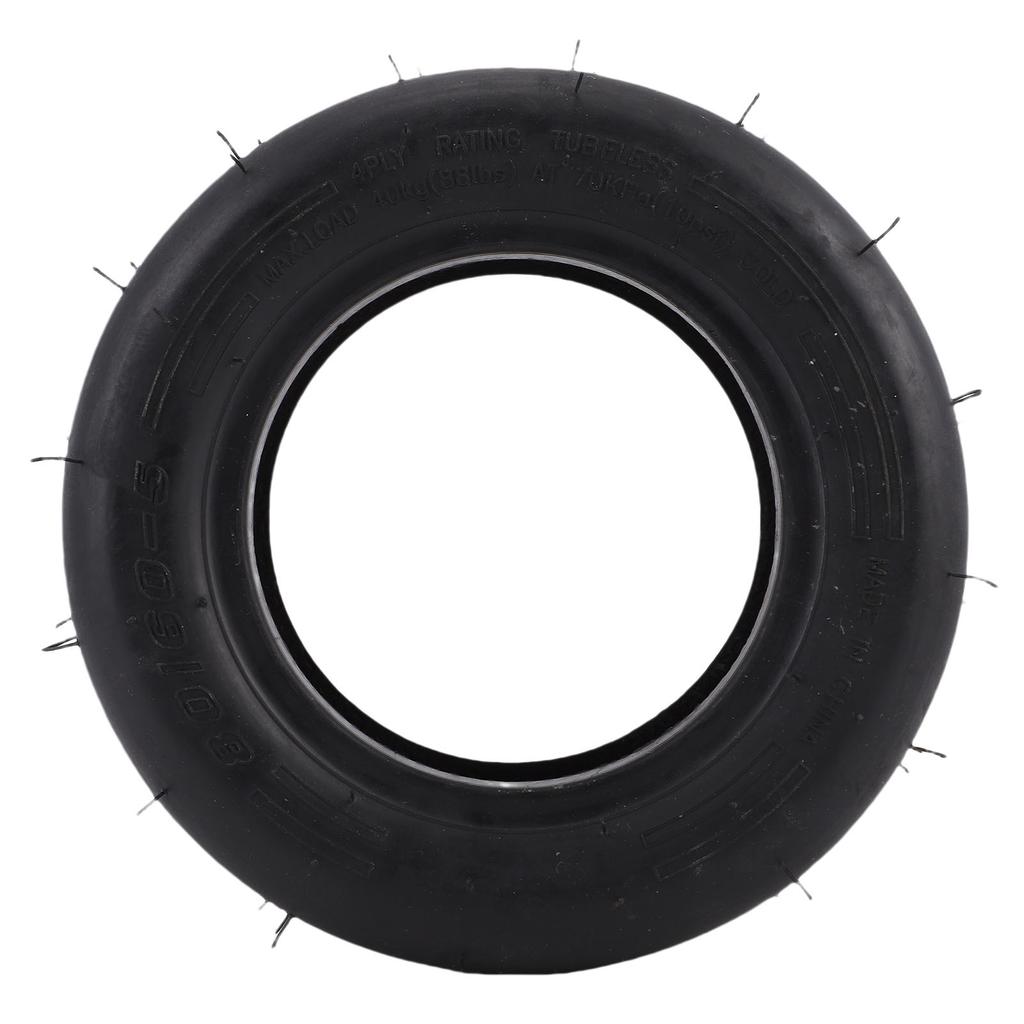 80 60 5 Tire Thickened Wearproof Rubber Replacements Tire for Go Kart Electric Scooter