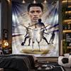 Wall Hanging Tapestry Jude Bellingham Print Cloth for Living Room Bedroom Home Decor