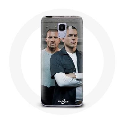 Coque Pour Samsung Galaxy A8 2018 Prison Break Michael Scofield Et Lincoln Burrows