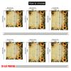2D Flat Printing 2pc Window Drapes Sunflower Light Filter Family Party Suitable for Hotel Decoration