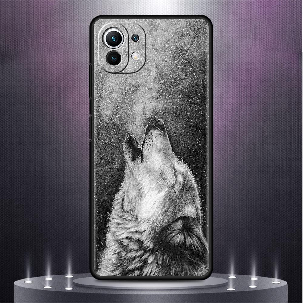 Wolf Tier Cool Tiger Hülle Für Xiaomi Mi Poco X3 X4 NFC M3 Mi 11 11T 10 T 9T 12 9 10T Lite Silikon Rückseite Handyhülle