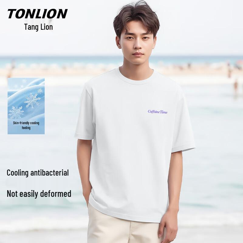 TonLion Men's Casual Short Sleeve T-Shirt