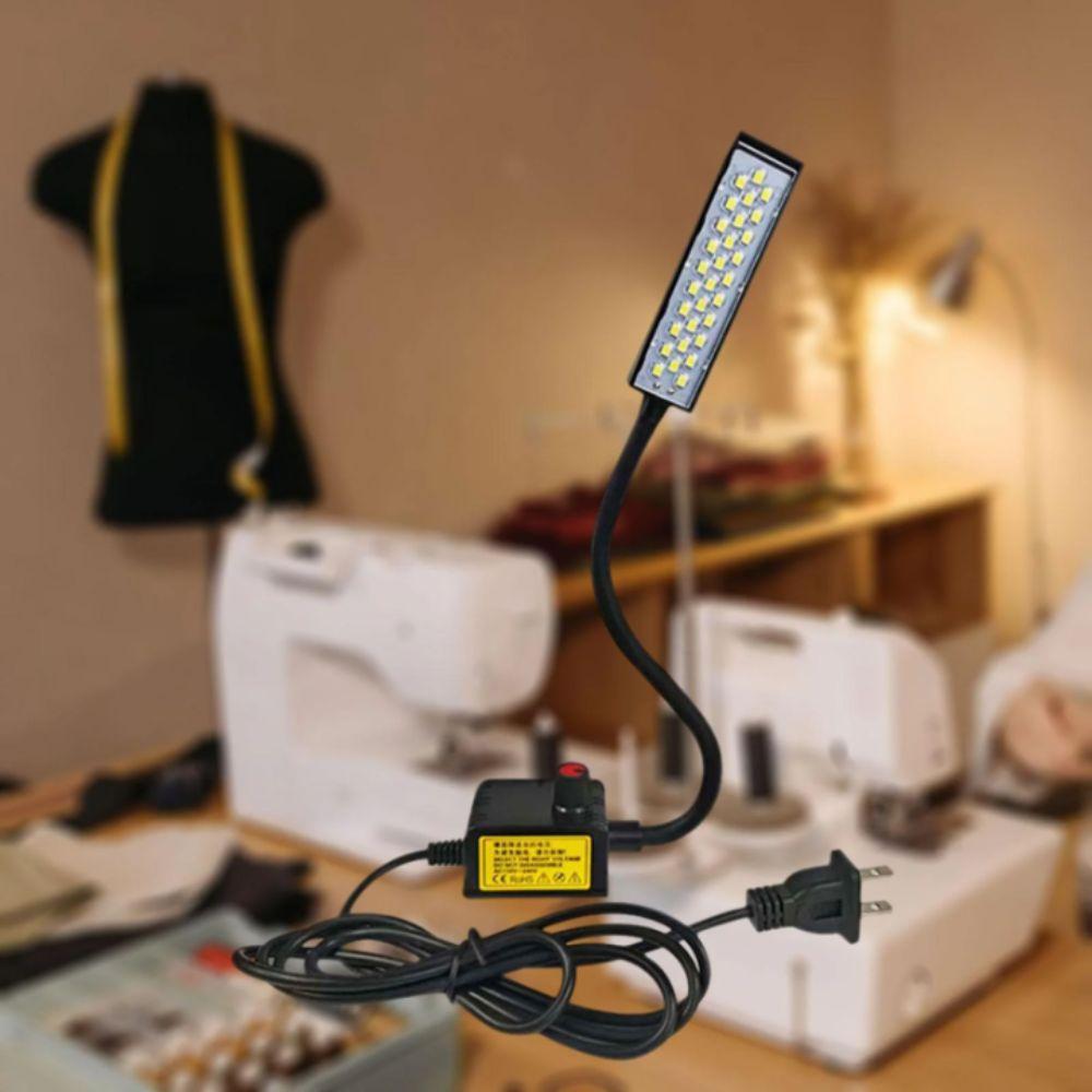 Dimmable Sewing Machine Light Universal Hose Gooseneck Work Lamp Industrial Work Light  Drill Press