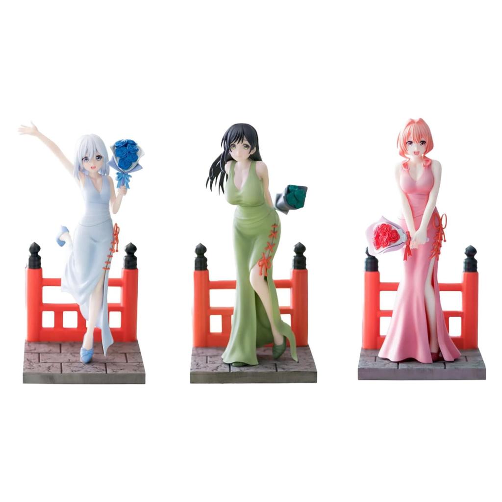 Matchmaking Luminasta Amagami Yae Amagami Yuna Amagami Asahine Figures Set of 3 Amagami-san's & &