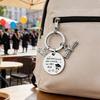 Keychain Pendant Class of 2026 Durable Stainless Steel Keepsake Nursing Law Students Keychain