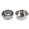 Portafilter Filter Basket Fit for Breville Coffee Machine Double Layer 2 Cup Pressurized Stainless Steel Portafilter