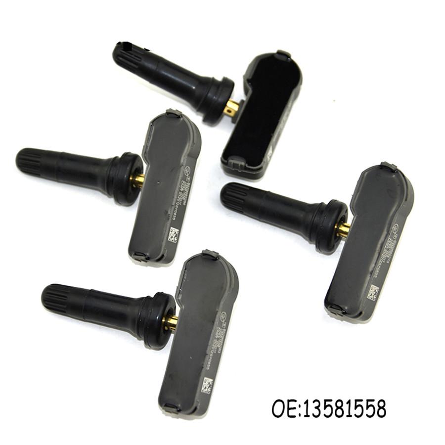 4Pcs TPMS Car Tire Pressure Monitoring Sensor Fits Buick Chevrolet GMC Cadillac