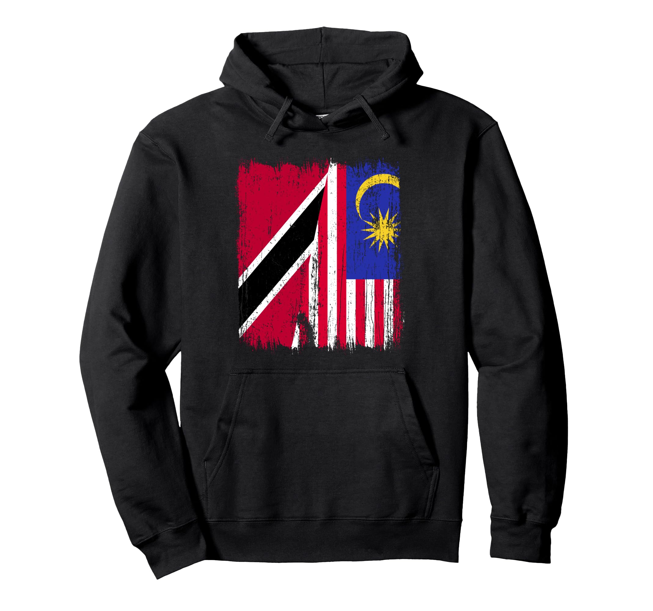 

Trinidad and Tobago Malaysia Half Flag Hoodie