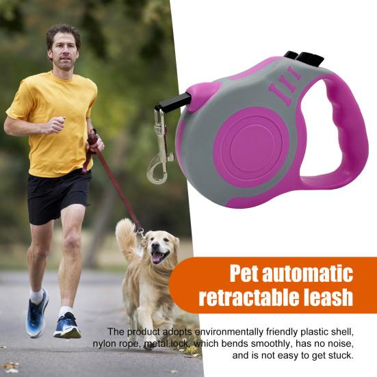 Retractable Pet Leash with Brake Button Extendable Up To 10/16ft Comfortable Grip Design Comfort Grip Dog Leash