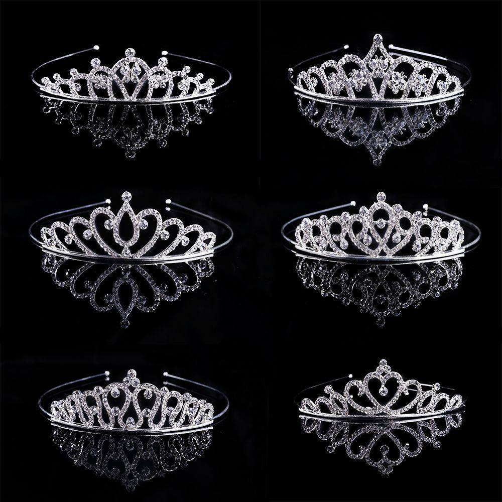 Heart Stunning Bridal Wedding Jewelry Tiaras Crowns Headbands Crystal Rhinestone Crown Headband