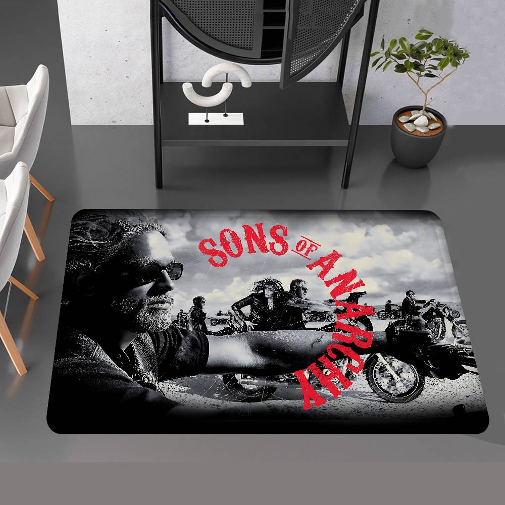 Crime Sons Of Anarchy TV Entrance Door Mat Nordic Style Home Doormat Bathroom-Toilet Mats Bedroom Hotel Decor Mat