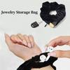 Gomas de terciopelo con bolsillo con cremallera para el pelo para mujer, Scrunchie oculto para el pelo, Sujetador de coleta, Bandas elásticas, Regalo para amiga