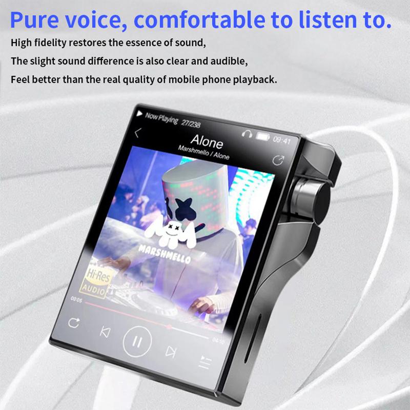 High-quality HIFI Audio Player MP3 Bluetooth 5.0 Supports HD LDAC HD Transmission Music Walkman DSD256 Lossless Decoding
