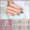 Three-dimensional Waterproof No-bake Gel Nail Polish Film Full Sticker European and American Sexy Nail Film Paper Nail Film Paper