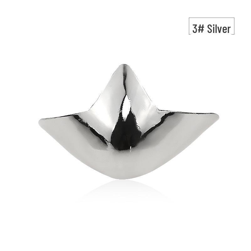 Women's Pointed Toe High Heel Protector - Leather Anti-Kick Decorative Cover with Metal Cap for Shoe Protection.