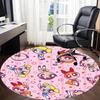 1pc Powerpuff Girls Office Round Area Rug, Under Office Chairs Bedroom Living Room Home Decor  a1022217