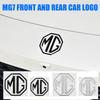 Car Front Rear Logo Emblem Sticker Front Hood Decorative Sticker Accessories For MG ZS GS MG3 MG5 MG6 MG7 EHS EZS TF ONE GT HSs47