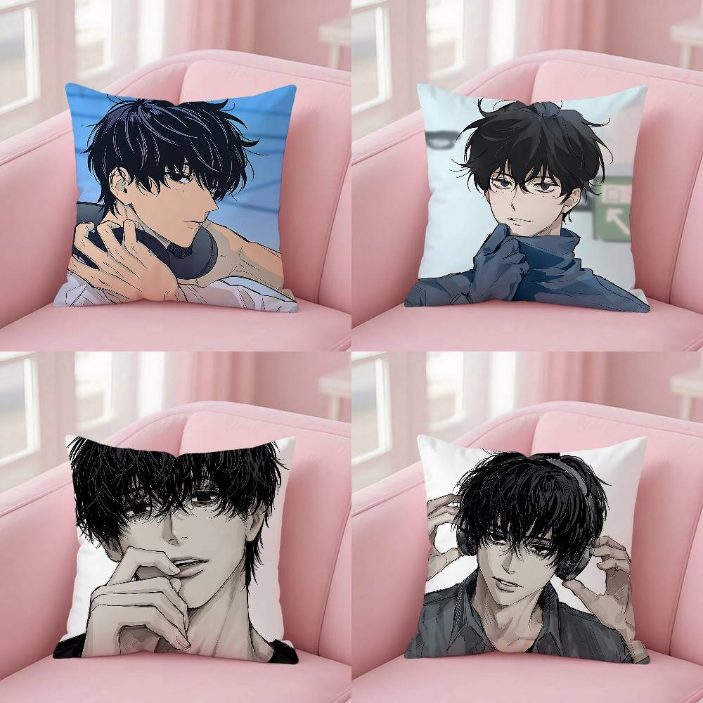 SSeba NNatsukis Case Plush Fabric Soft Pillowcase Double Sided Print Cushion Cover Household Gifts