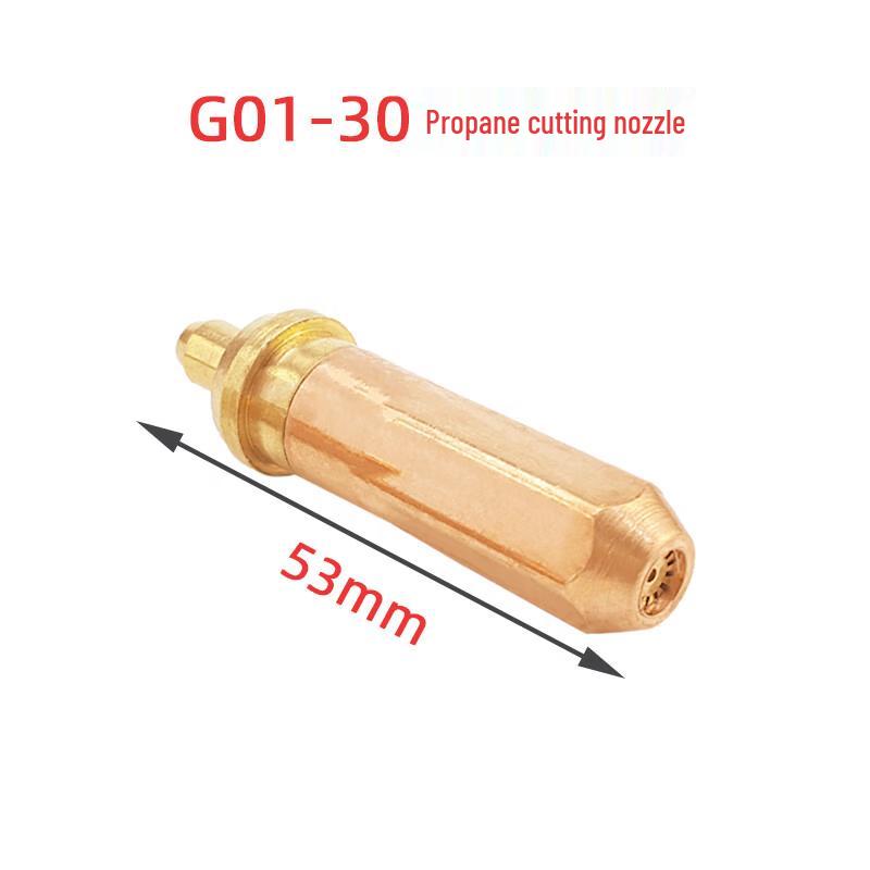 All-Copper G01-30 Propane Cutting Torch Nozzle Set