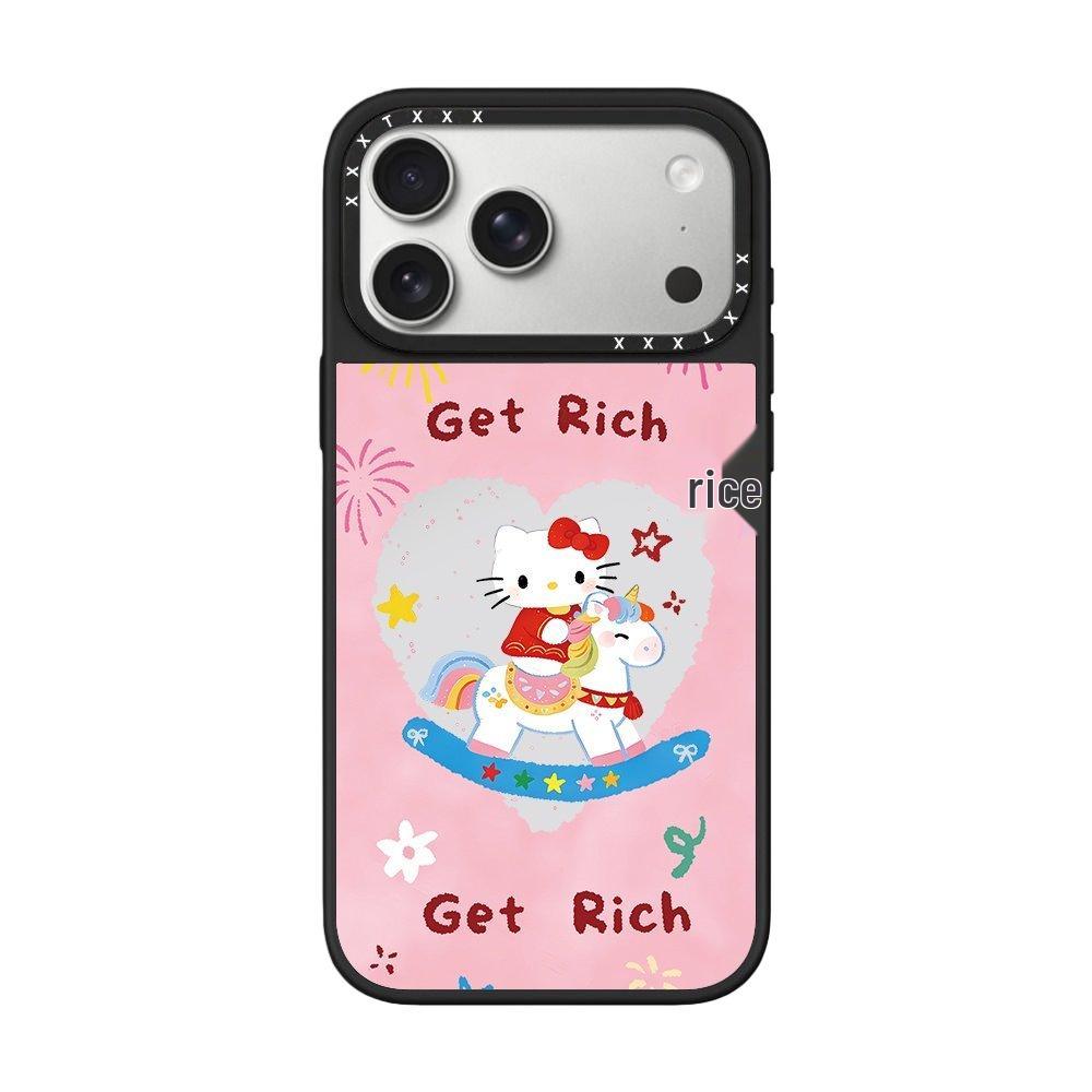 

Co-branded KT Cat Love Horse New Year Case for iPhone 16 Pro Max/15 Plus iPhone 16 Pro