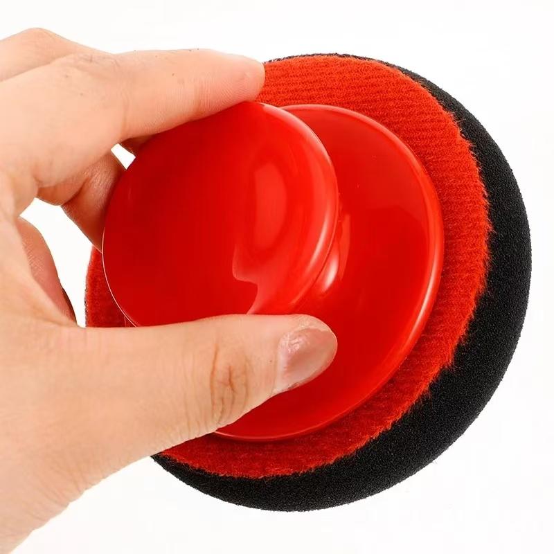 5PCs foam car wax applicator pad hand polisher car wax sealing glaze car beauty wax mall sponge polisher accessories
