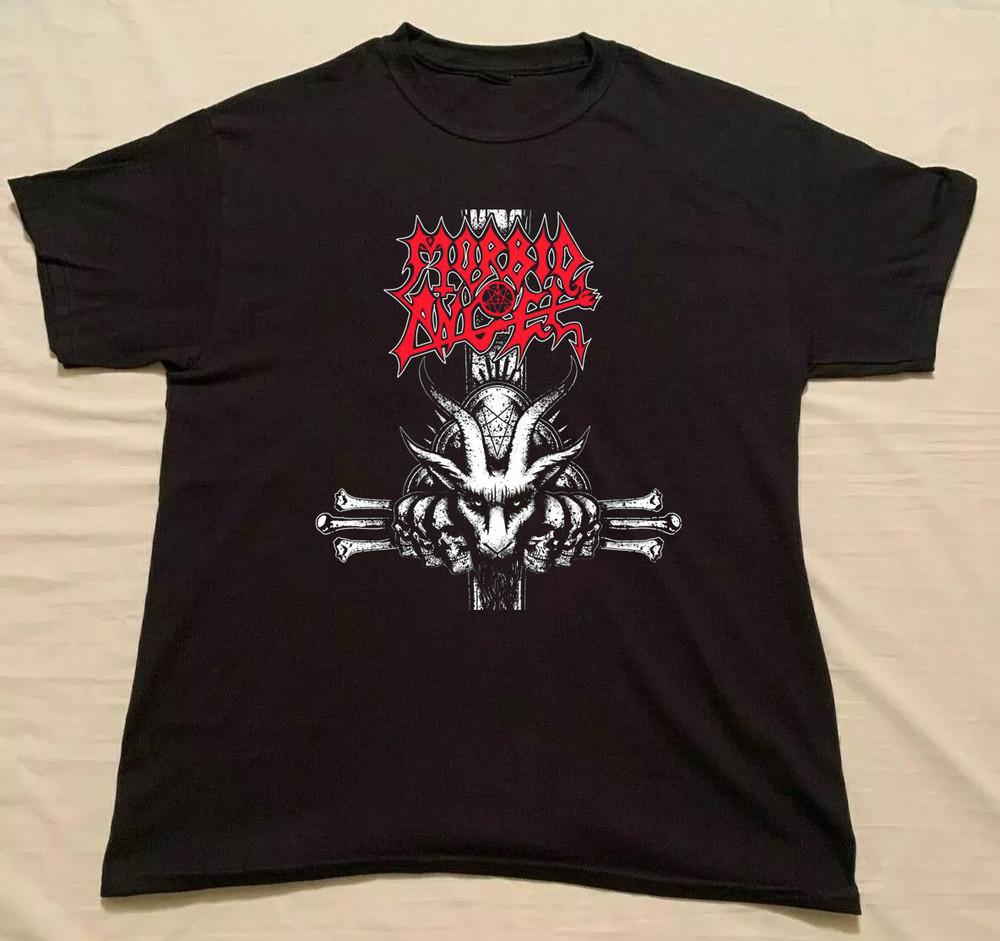 

Morbid Angel Black Cotton Shirt Full size S5XL unisex T372 Unisex T-Shirt XL