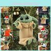 Schattige Baby Y-oda Kerstboom Decoratie Hangend Ornament