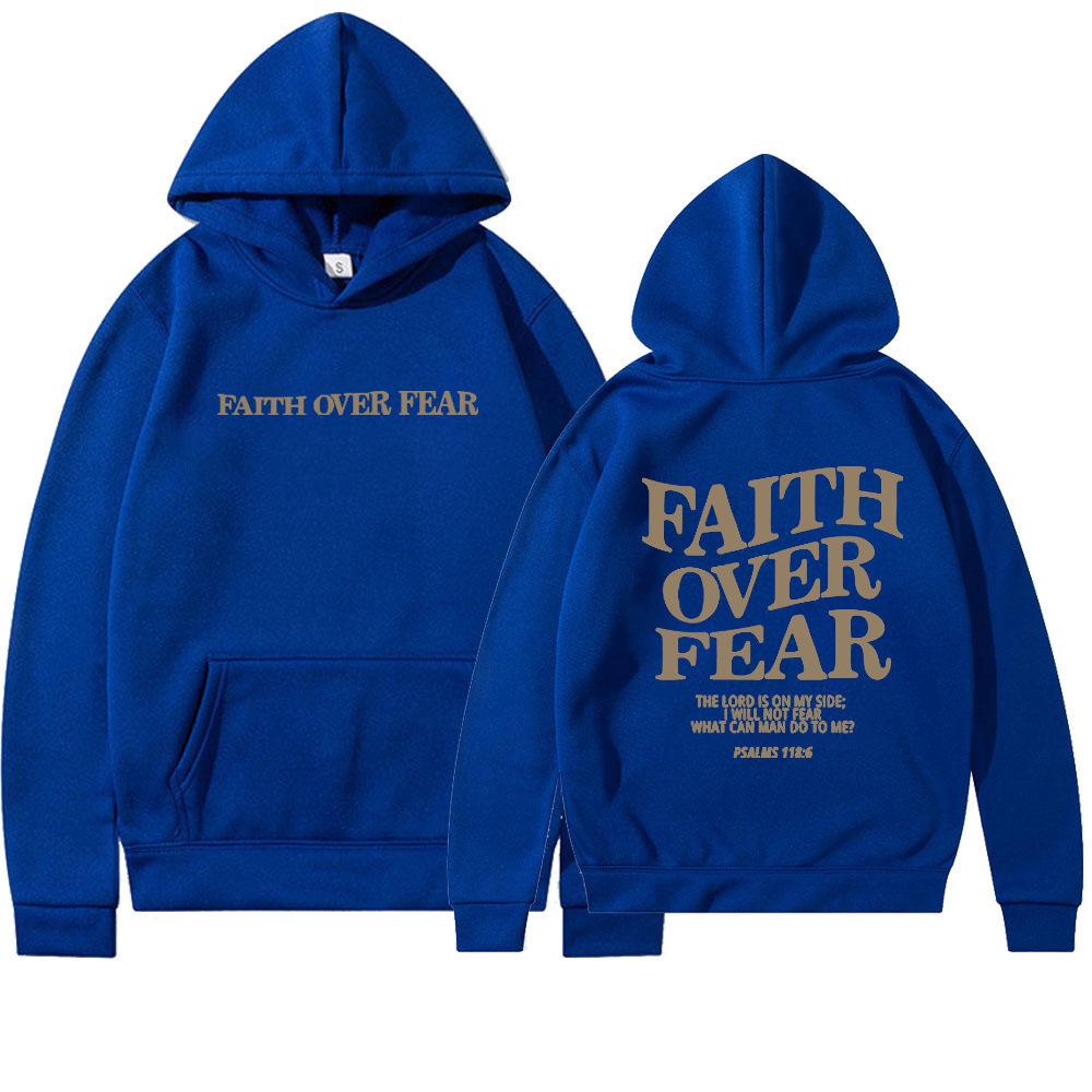 Faith Over Fear Unisex Hoodie - New Trendy Design