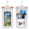 Waterproof Touchscreen Phone Case for Swimming, Rafting & Fishing - 8-Level Protection with Double Compartment