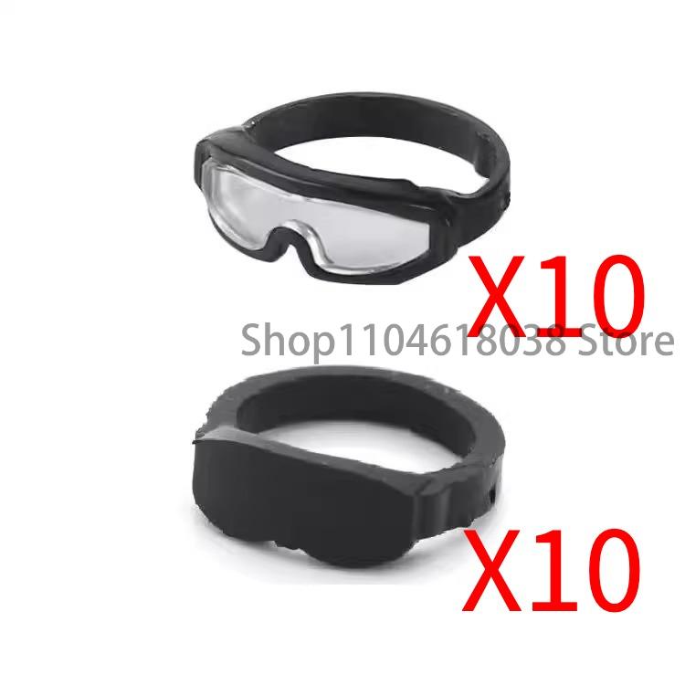 MOC Medieval Soldier Building Blocks King Beard Military Helmet Scarf Goggles Belt Cowboy Hat Duck Cap Mini Toys Bricks Gifts