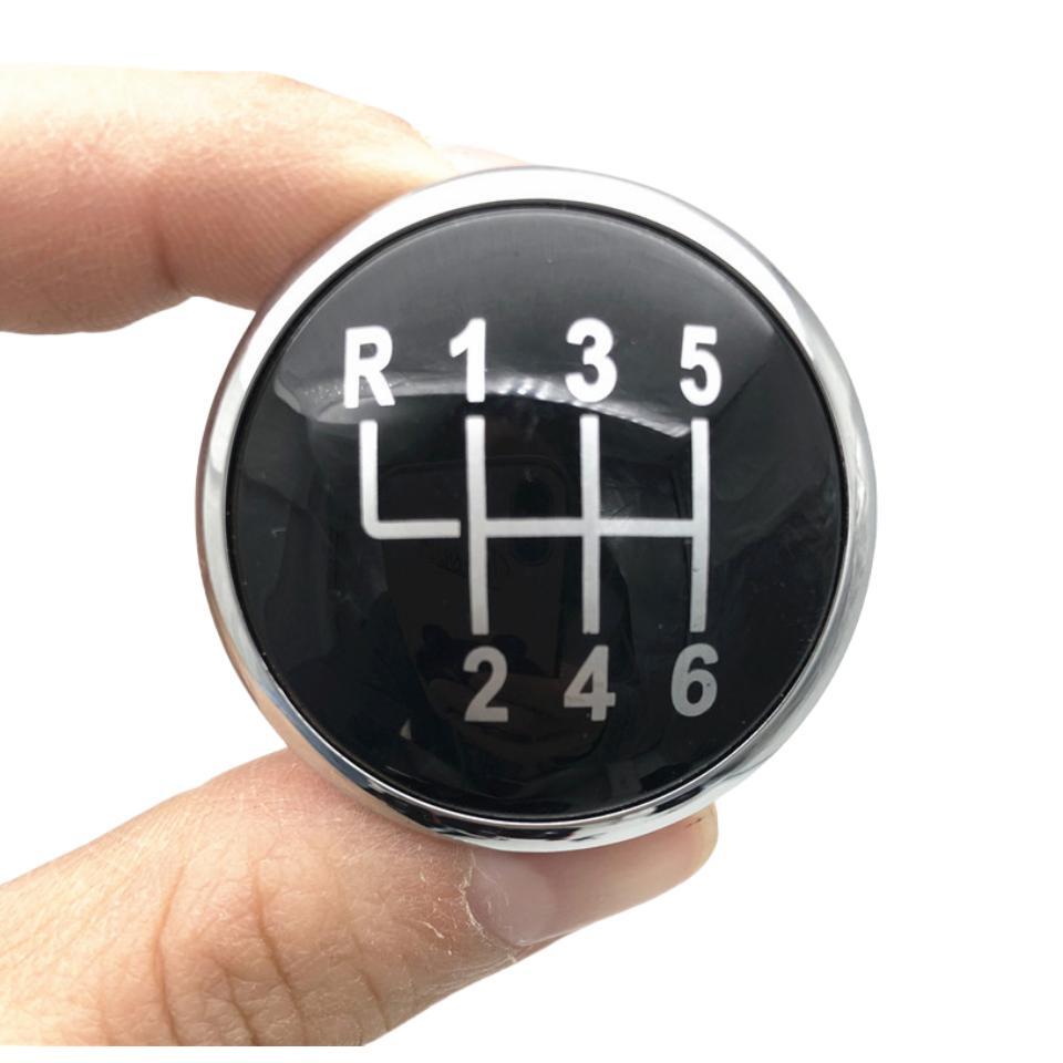 5/6 Speed Gear Shift Knob Top Cap Emblem Badge Cover For VW Volkswagen Golf Jetta MK3 MK4 GTI MK4 Bora Polo Seat Ibiza Caddy