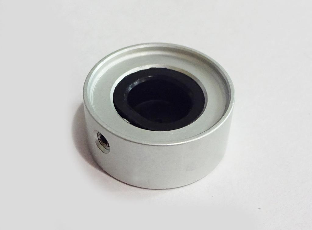 Osłona przełącznika nożnego Effector Foot Switch Hat Foot Switch Cap Aluminium [FSTA] (Srebro)