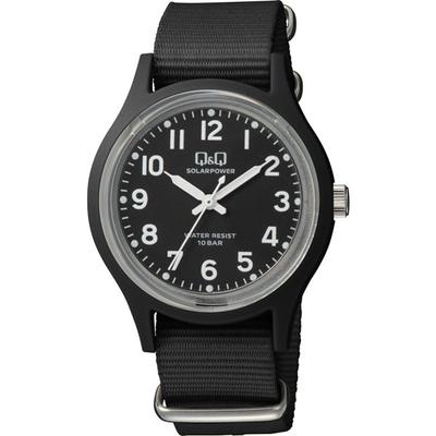 Unisex E05A-001VK (Q&Q analoog päikesekell 10 atm nailonrihm) Vaata